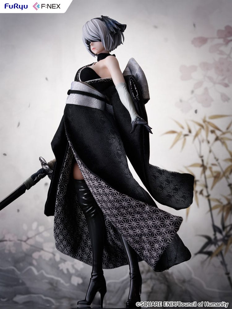 Nier: Automata - 2B, Ver1.1a F:Nex PVC Statue 1/4 2B Japanese Doll 43 cm