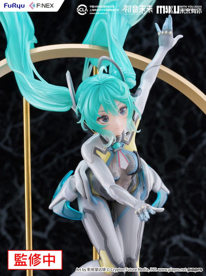 Hatsune Miku - Miku, with You 2024 Ver.F:NEX PVC Statue 1/7 29 cm