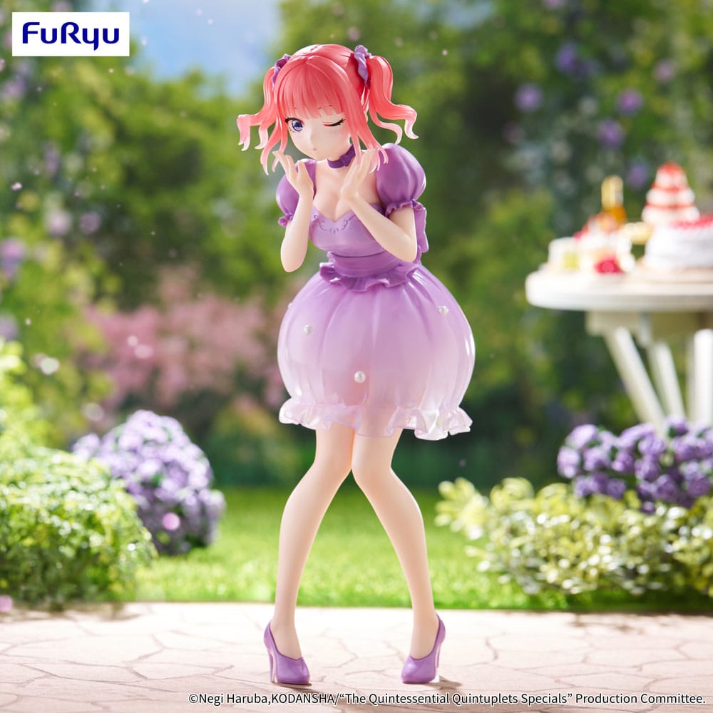 The Quintessential Quintuplets - Nakano Nino, Pastel Dress Ver. Trio-Try-iT PVC Statue 21 cm