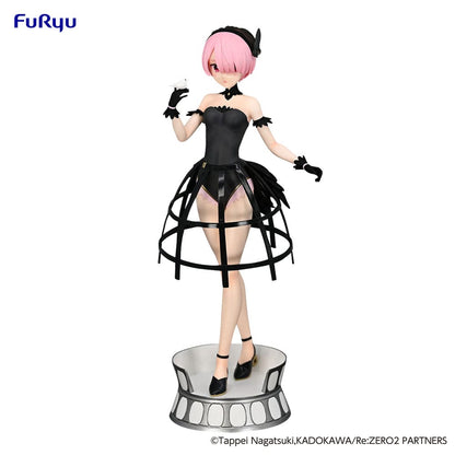 Re: Zero (Starting Life in Another World) - Ram, Exceed Creative PVC Statue Cage Dress 22 cm