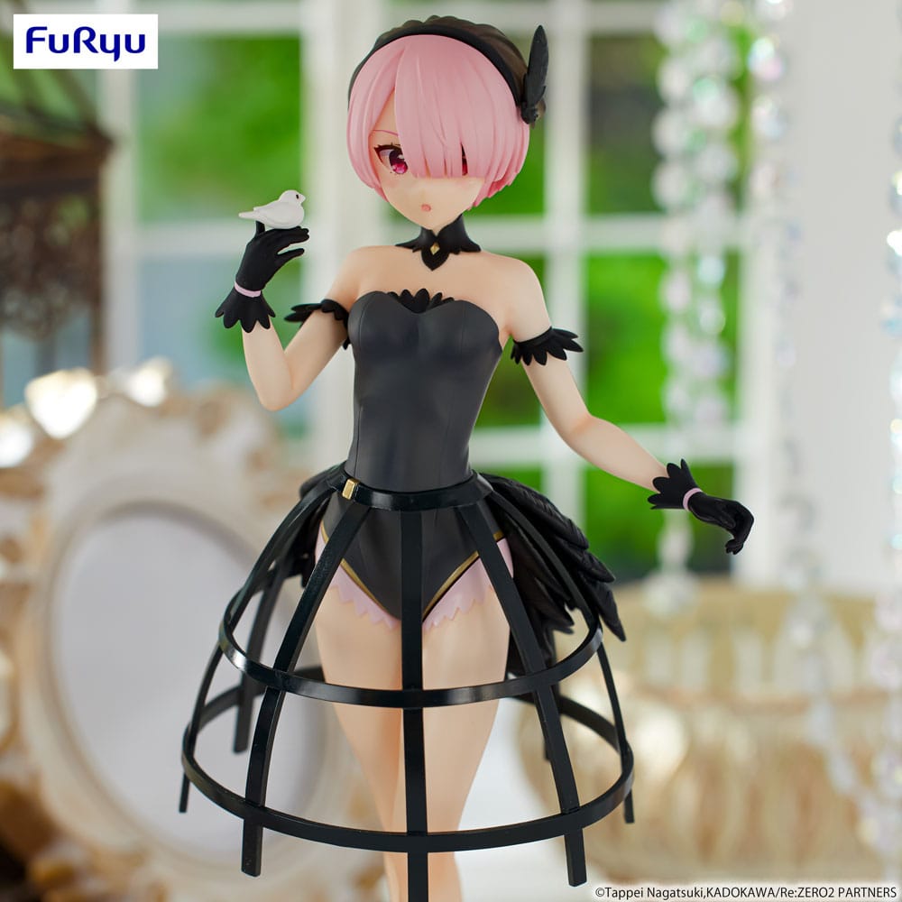 Re: Zero (Starting Life in Another World) - Ram, Exceed Creative PVC Statue Cage Dress 22 cm