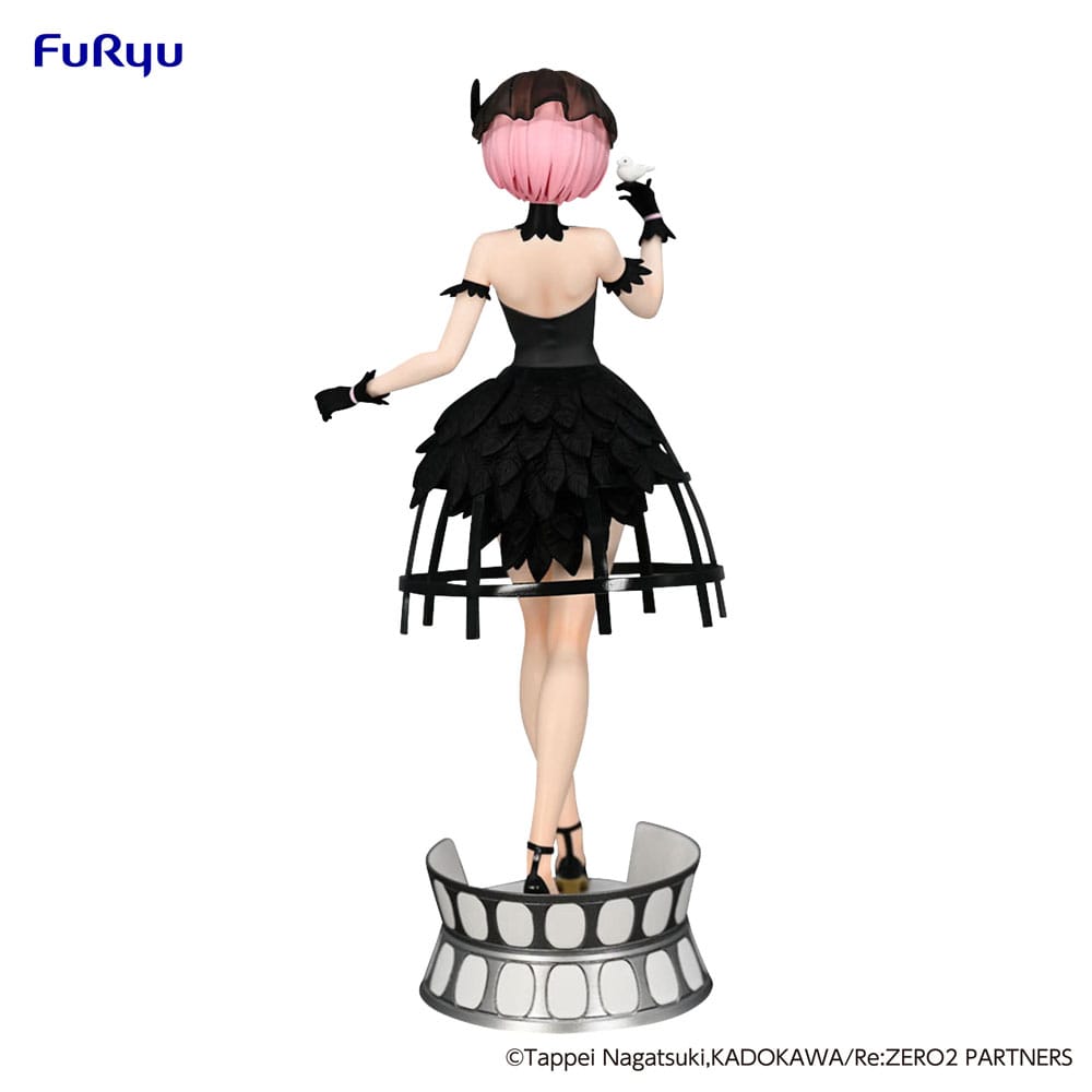 Re: Zero (Starting Life in Another World) - Ram, Exceed Creative PVC Statue Cage Dress 22 cm