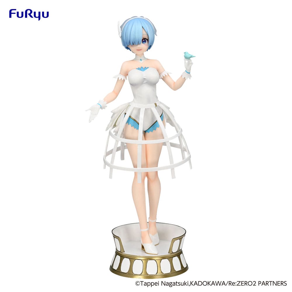 Re: Zero (Starting Life in Another World) - Rem, Exceed Creative PVC Statue Cage Dress 22 cm