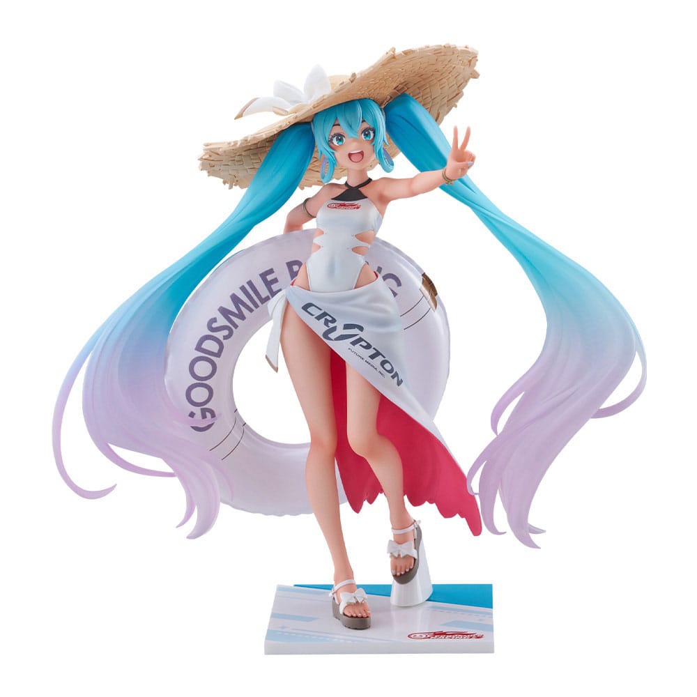 Hatsune Miku - Racing Miku, GT Project Tenitol PVC Statue 2024: Tropical Ver. 21 cm