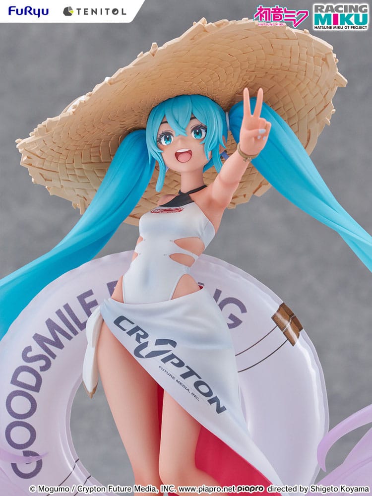 Hatsune Miku - Racing Miku, GT Project Tenitol PVC Statue 2024: Tropical Ver. 21 cm