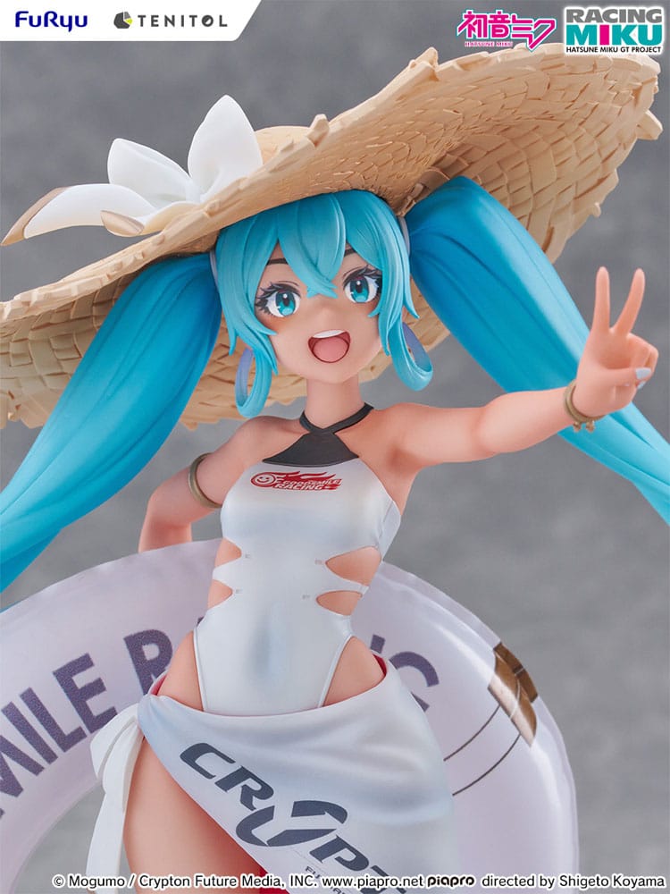 Hatsune Miku - Racing Miku, GT Project Tenitol PVC Statue 2024: Tropical Ver. 21 cm