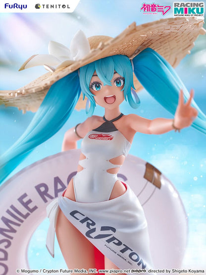 Hatsune Miku - Racing Miku, GT Project Tenitol PVC Statue 2024: Tropical Ver. 21 cm