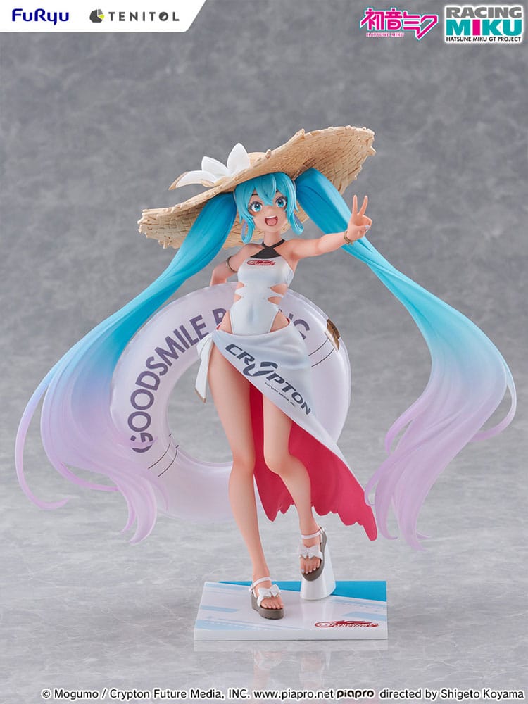 Hatsune Miku - Racing Miku, GT Project Tenitol PVC Statue 2024: Tropical Ver. 21 cm