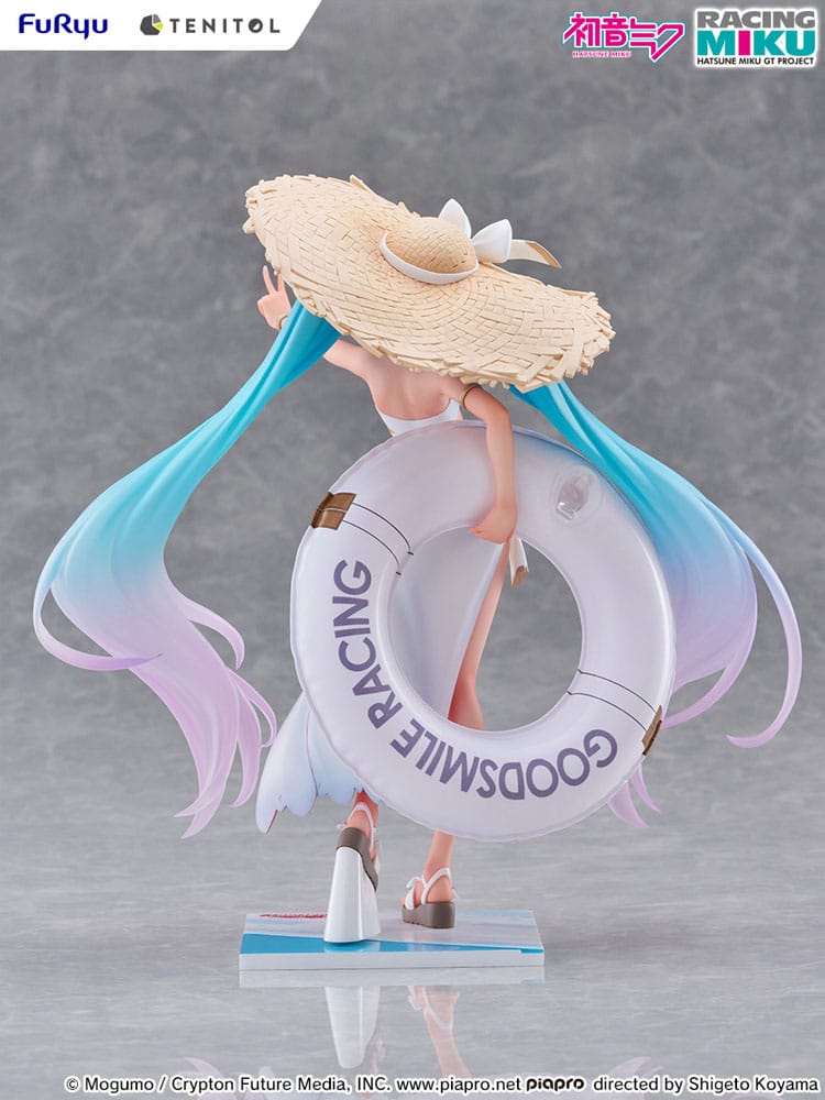 Hatsune Miku - Racing Miku, GT Project Tenitol PVC Statue 2024: Tropical Ver. 21 cm