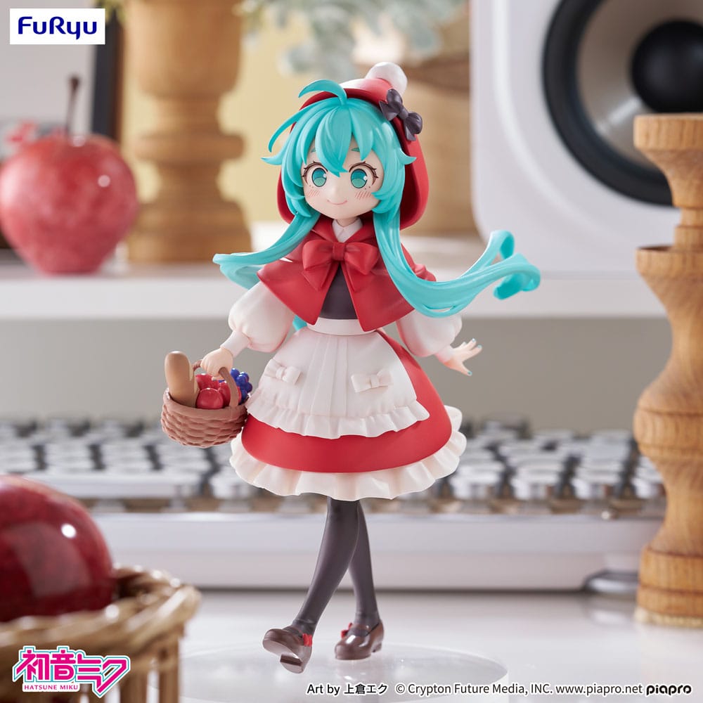 Hatsune Miku - Hatsune Miku, Desktop Fairy PVC Statue Little red riding hood Ver. 16 cm
