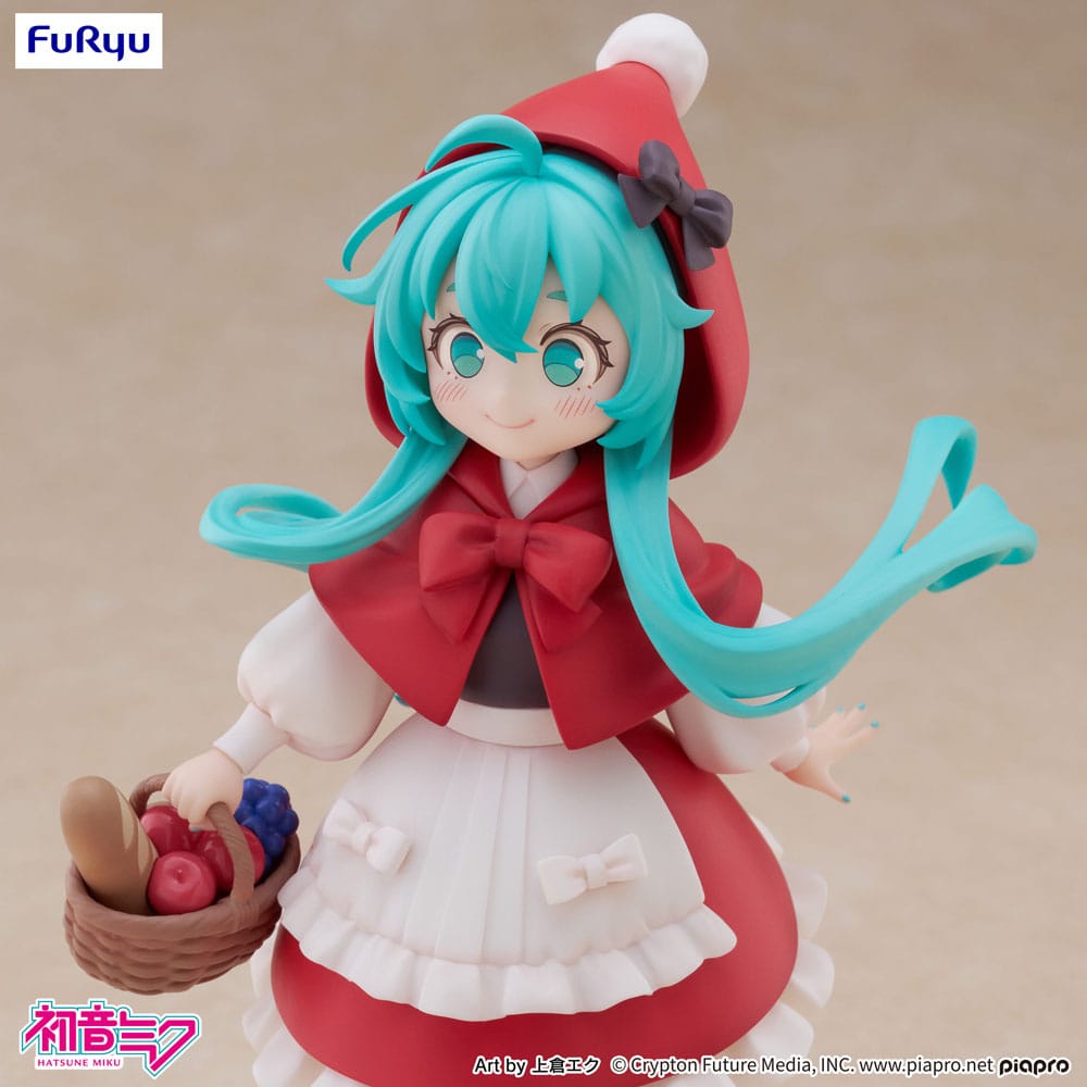Hatsune Miku - Hatsune Miku, Desktop Fairy PVC Statue Little red riding hood Ver. 16 cm