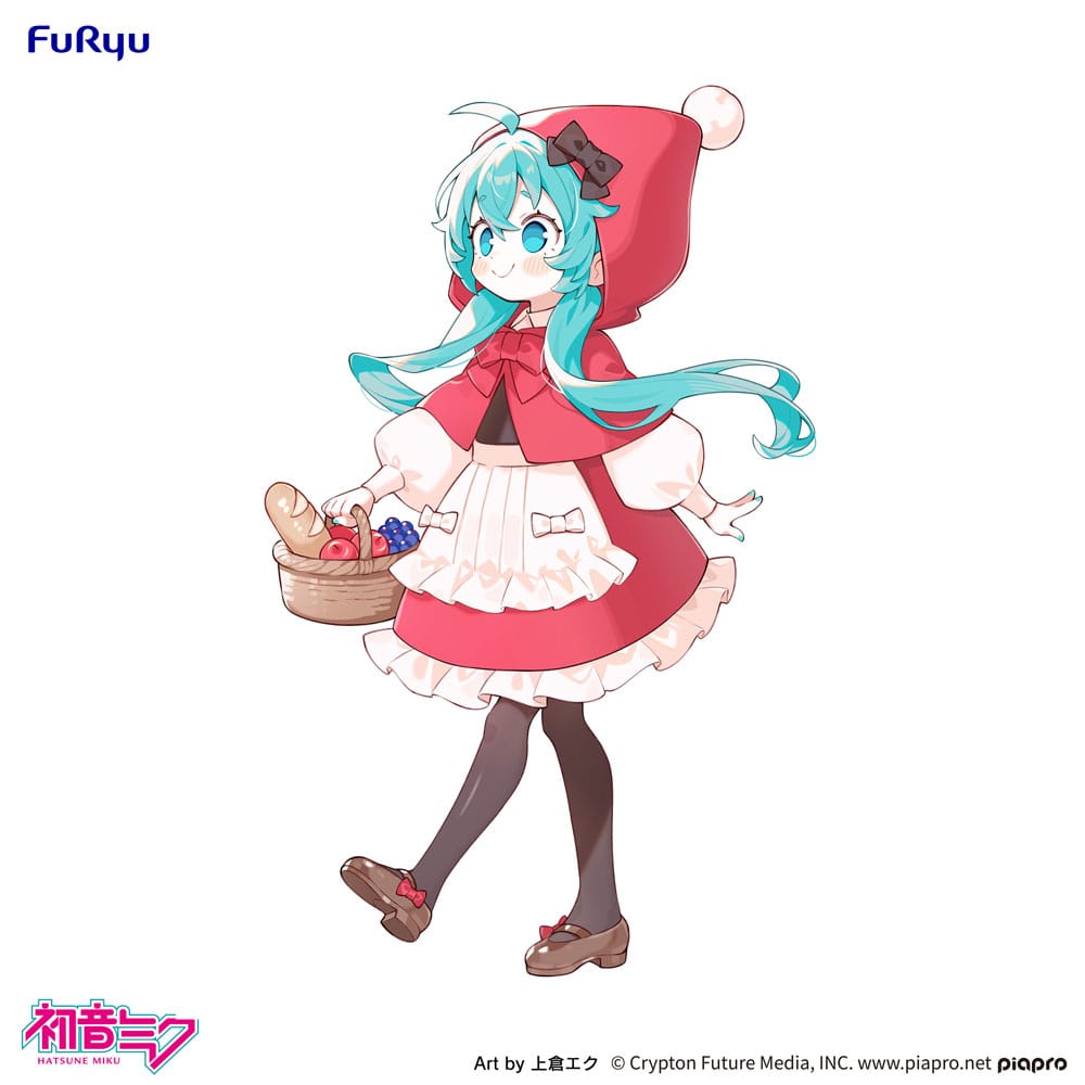 Hatsune Miku - Hatsune Miku, Desktop Fairy PVC Statue Little red riding hood Ver. 16 cm