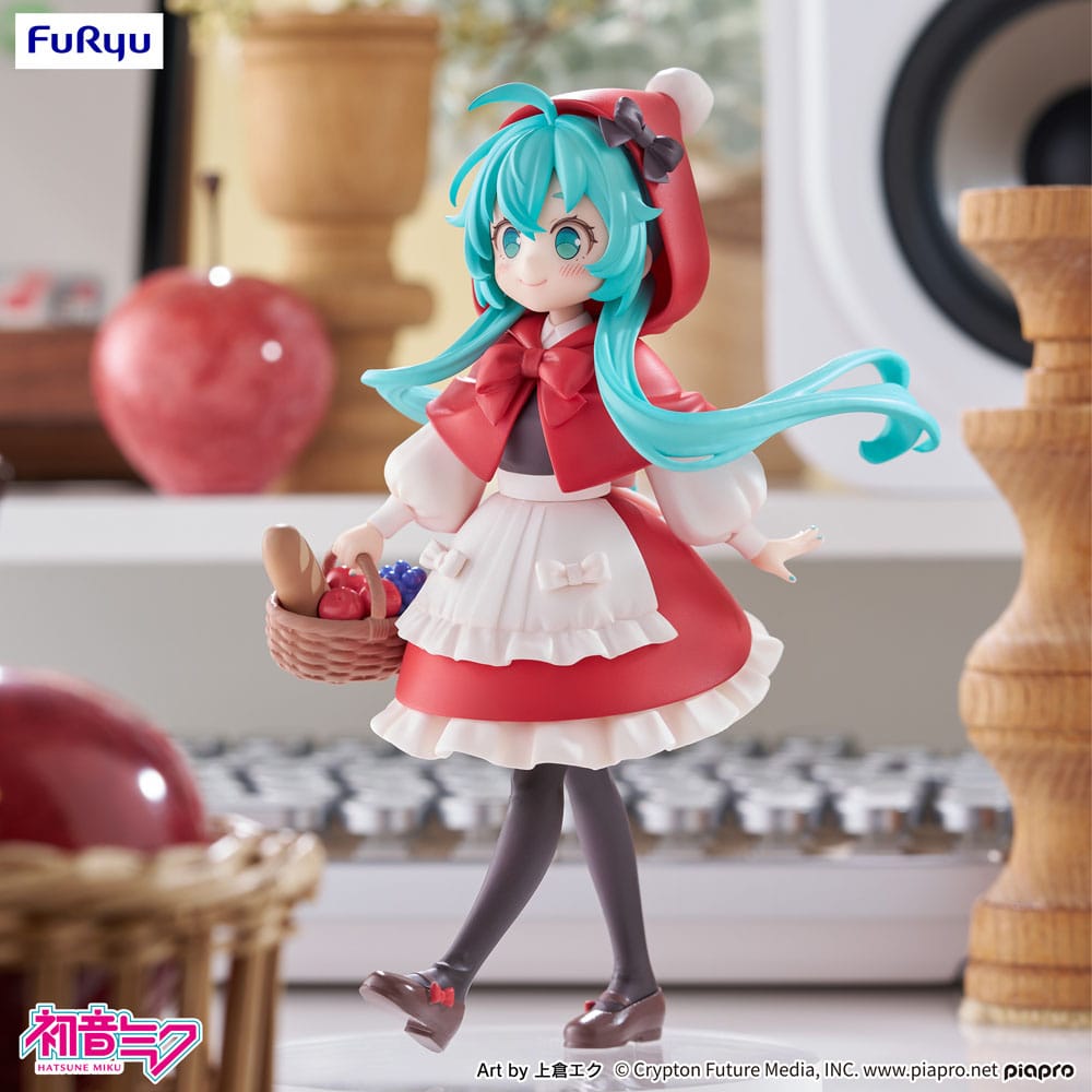 Hatsune Miku - Hatsune Miku, Desktop Fairy PVC Statue Little red riding hood Ver. 16 cm
