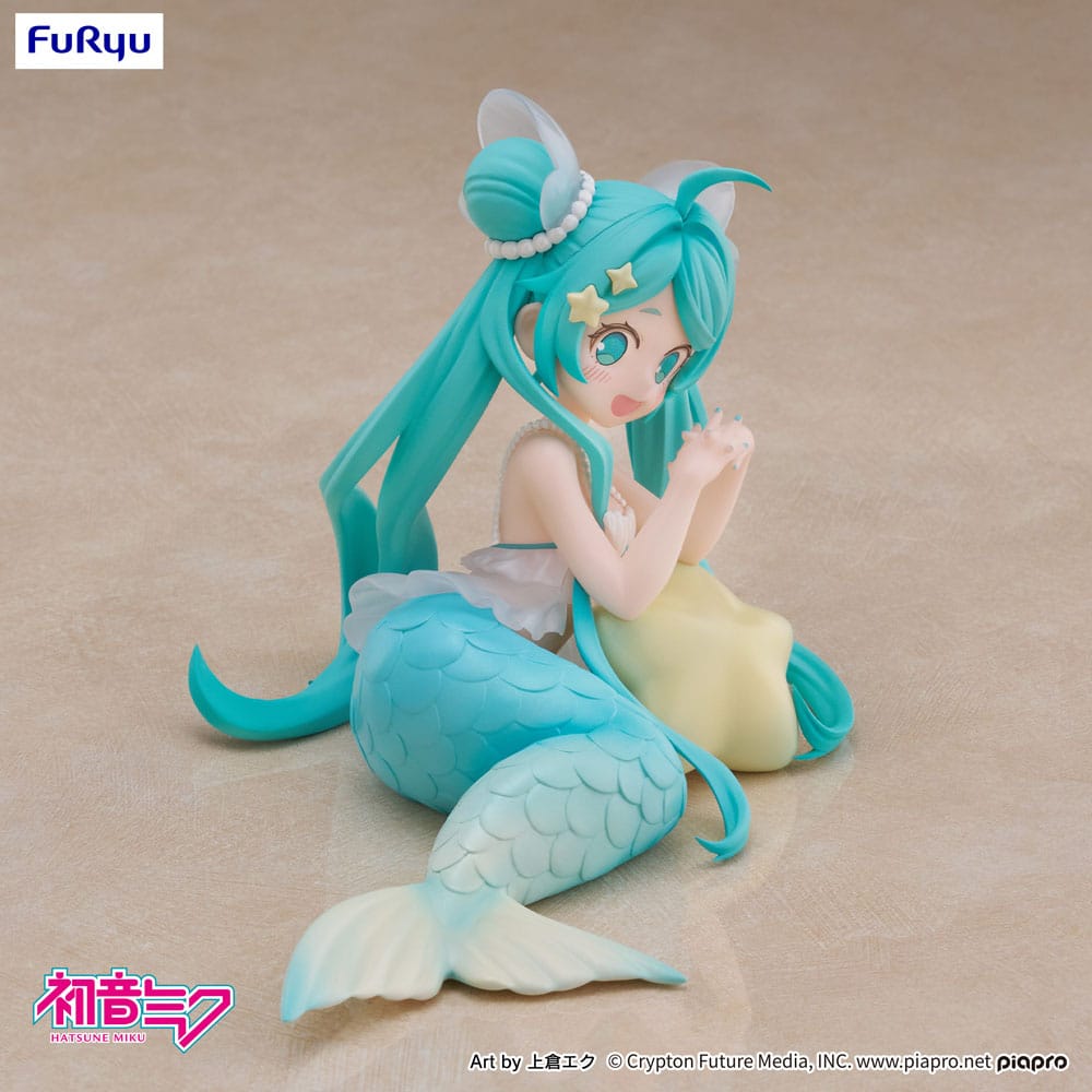 Hatsune Miku - Hatsune Miku Mermaid princess Ver., Desktop Fairy PVC Statue 9 cm