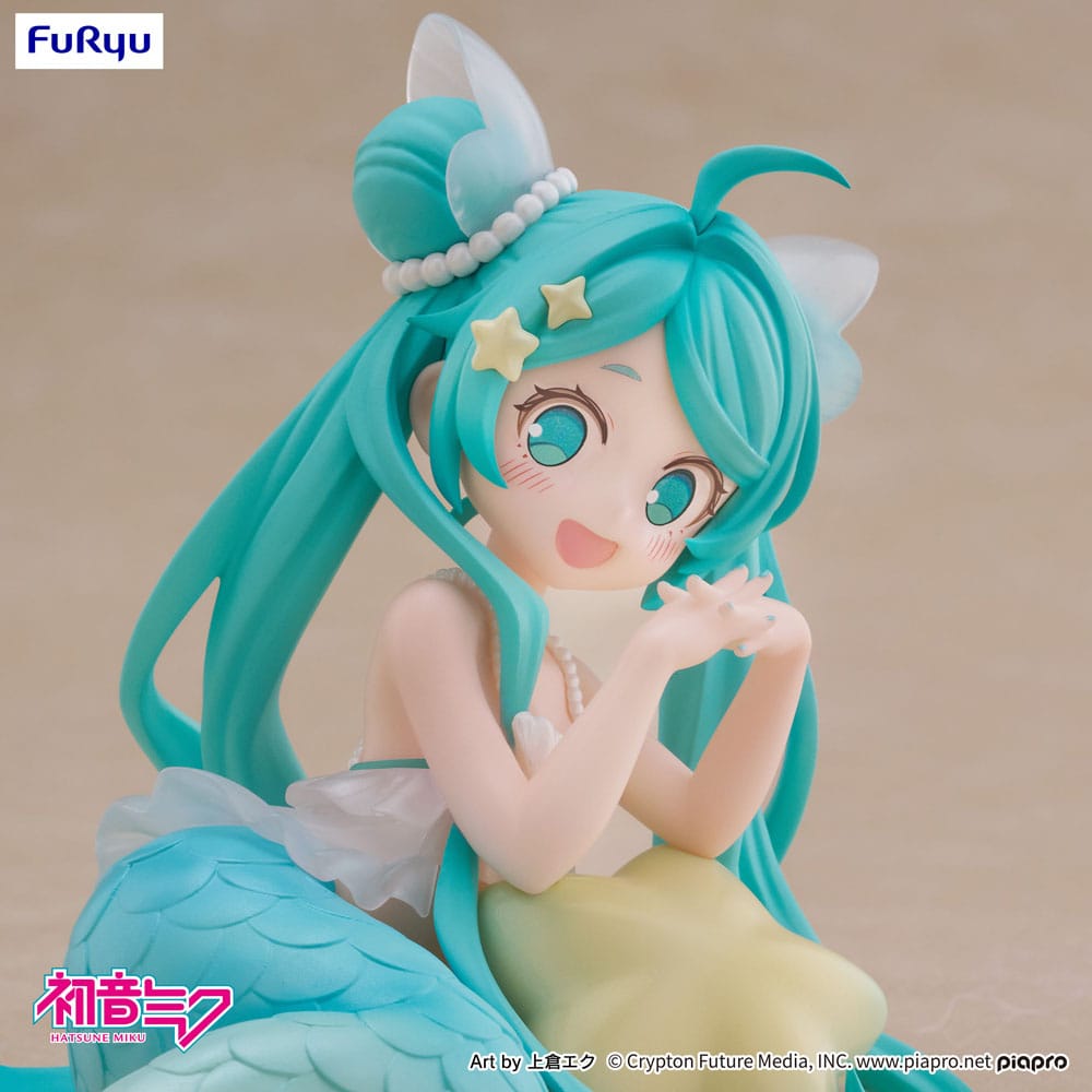 Hatsune Miku - Hatsune Miku Mermaid princess Ver., Desktop Fairy PVC Statue 9 cm