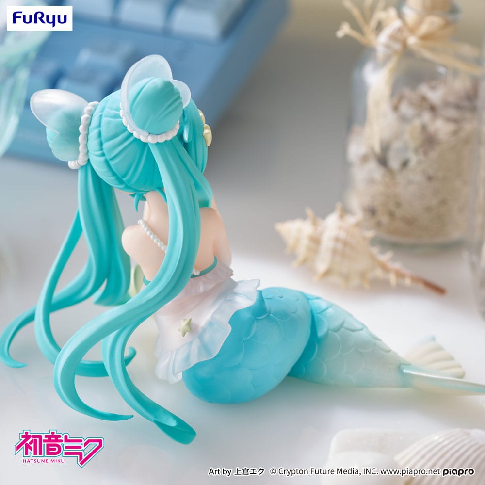 Hatsune Miku - Hatsune Miku Mermaid princess Ver., Desktop Fairy PVC Statue 9 cm