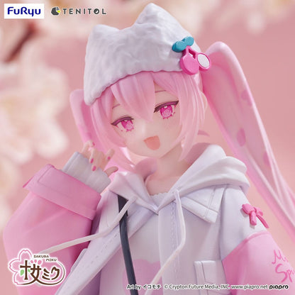 Hatsune Miku - Sakura Miku, Tenitol PVC Statue Sakura Cool style [petit] 19 cm