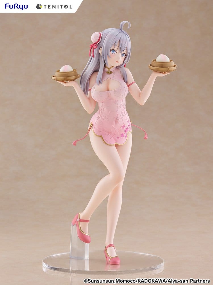 Alya Sometimes Hides Her Feelings in Russian - Alya Cheongsam,Tall PVC Figure (Tenitol)Ver. 29 cm