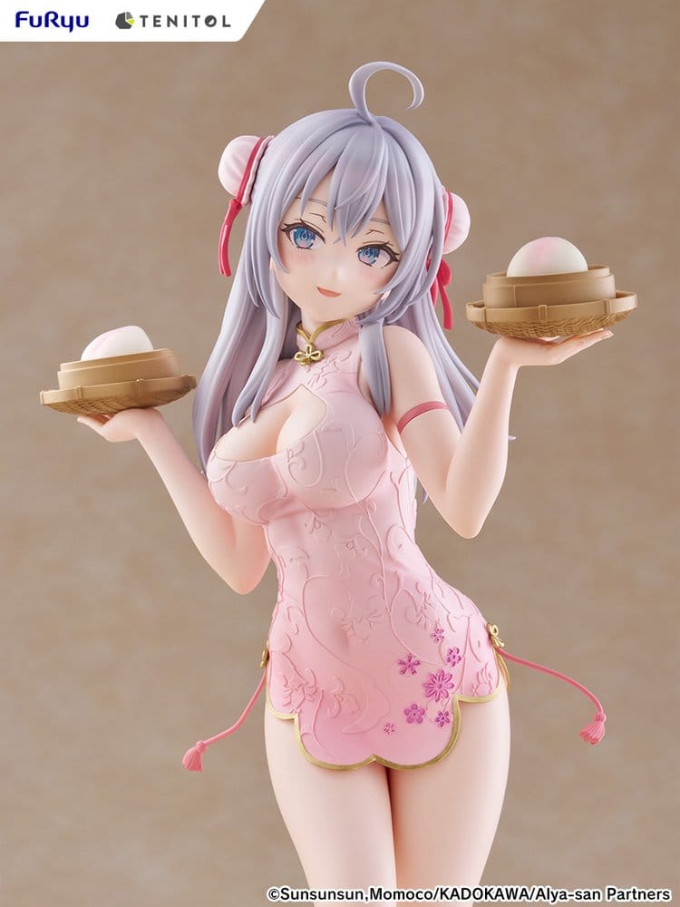 Alya Sometimes Hides Her Feelings in Russian - Alya Cheongsam,Tall PVC Figure (Tenitol)Ver. 29 cm