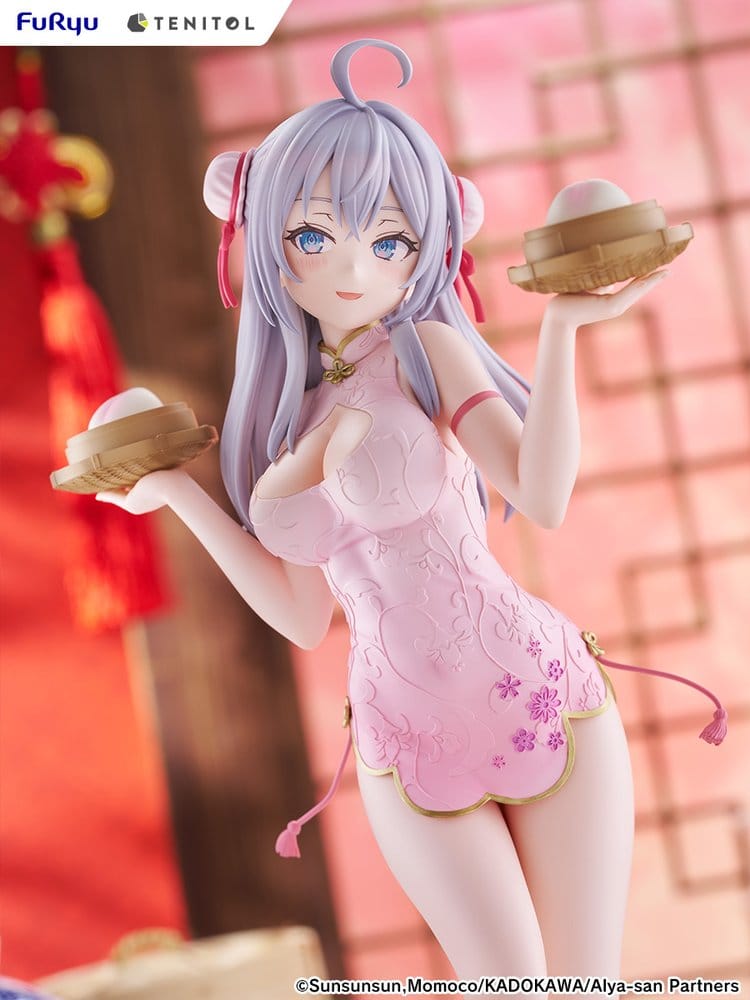 Alya Sometimes Hides Her Feelings in Russian - Alya Cheongsam,Tall PVC Figure (Tenitol)Ver. 29 cm