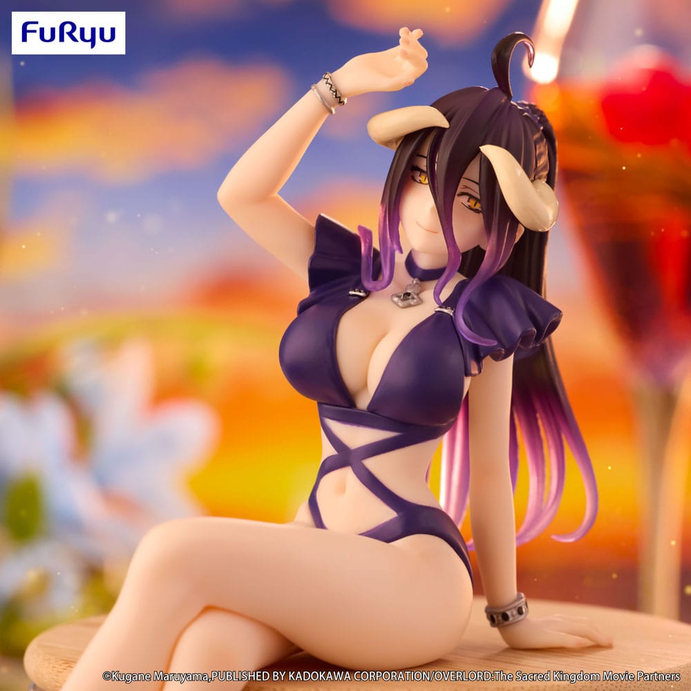 Overlord - Albedo, Swimsuit Dark Purple Color Ver. Noodle Stopper PVC Statue 16 cm
