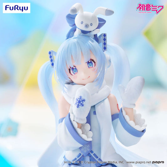 Hatsune Miku - Snow Miku, Sky Town 10th Ver. Noodle Stopper PVC Statue 10 cm