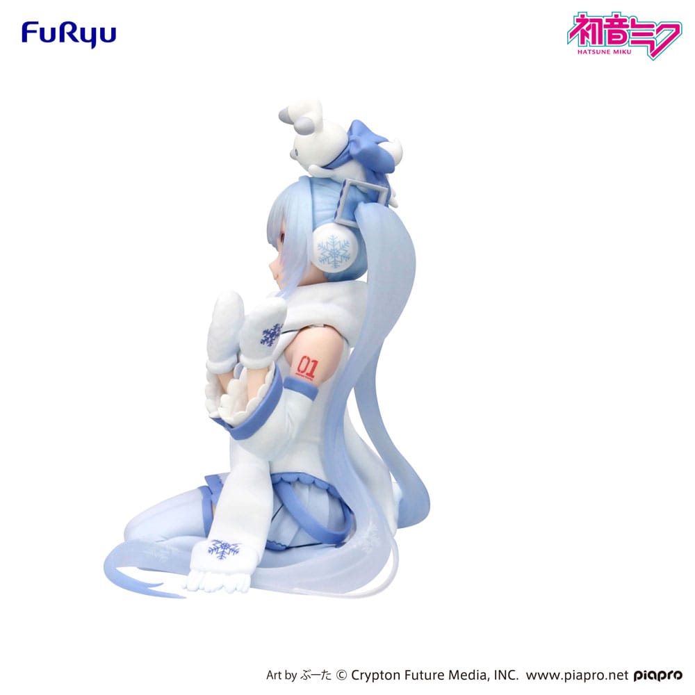Hatsune Miku - Snow Miku, Sky Town 10th Ver. Noodle Stopper PVC Statue 10 cm