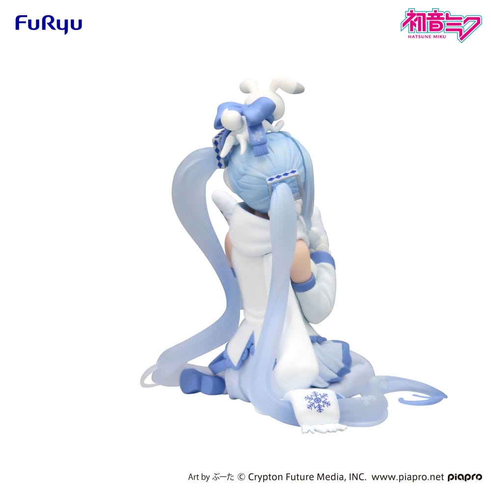 Hatsune Miku - Snow Miku, Sky Town 10th Ver. Noodle Stopper PVC Statue 10 cm
