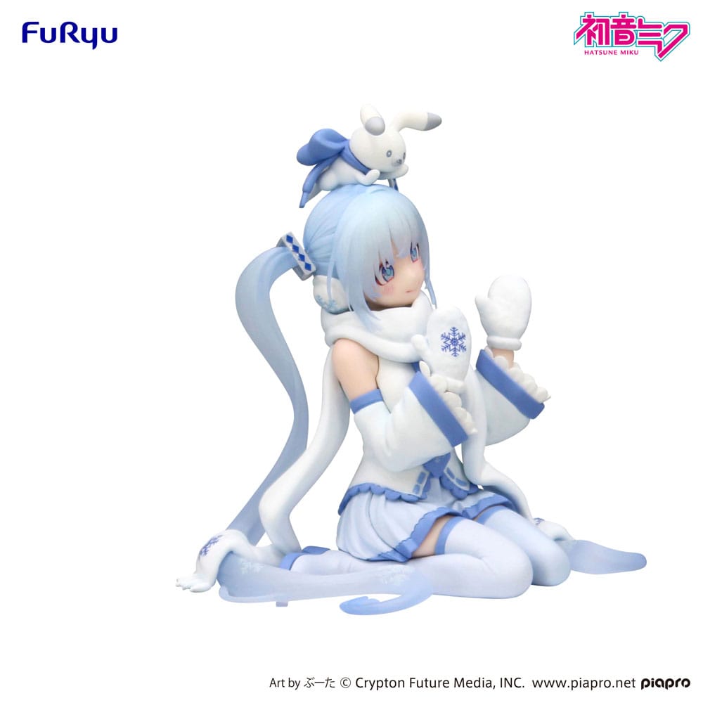 Hatsune Miku - Snow Miku, Sky Town 10th Ver. Noodle Stopper PVC Statue 10 cm