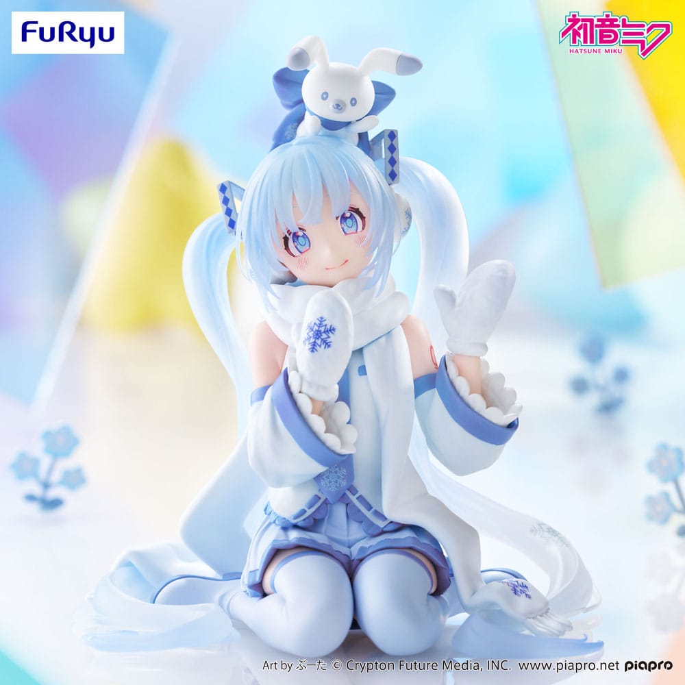 Hatsune Miku - Snow Miku, Sky Town 10th Ver. Noodle Stopper PVC Statue 10 cm