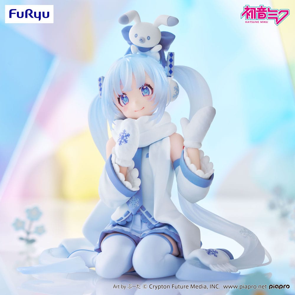 Hatsune Miku - Snow Miku, Sky Town 10th Ver. Noodle Stopper PVC Statue 10 cm