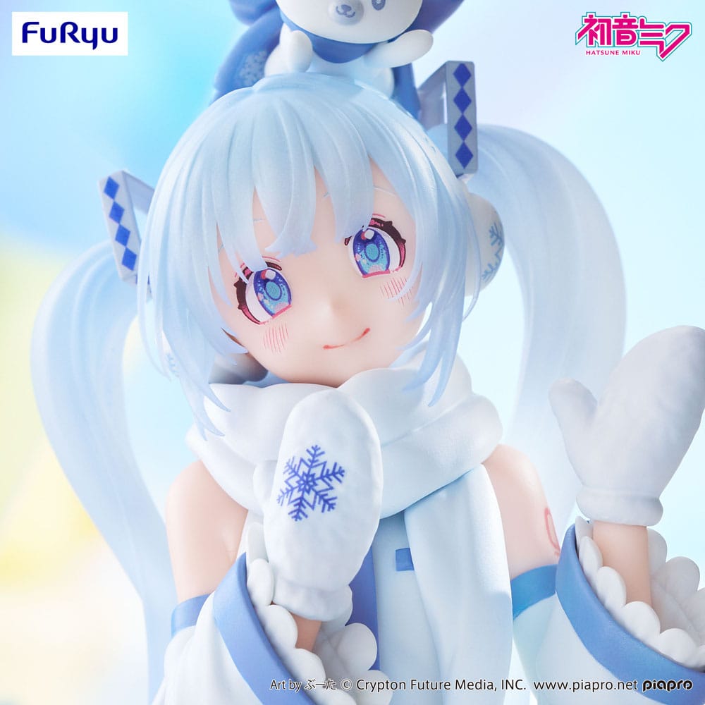 Hatsune Miku - Snow Miku, Sky Town 10th Ver. Noodle Stopper PVC Statue 10 cm