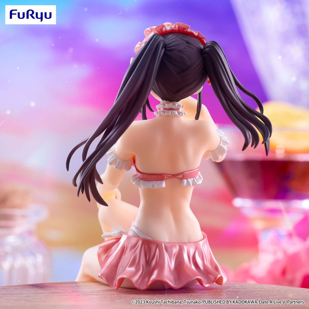 Date A Live V - Kurumi Tokisaki, Noodle Stopper PVC Statue Swimsuit Pastel Red Color Ver. 15 cm