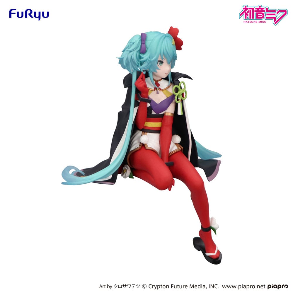 Hatsune Miku - Miku, Flower Fairy Camellia Noodle Stopper PVC Statue 15 cm