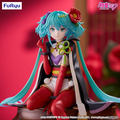 Hatsune Miku - Miku, Flower Fairy Camellia Noodle Stopper PVC Statue 15 cm