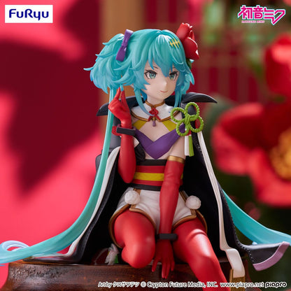 Hatsune Miku - Miku, Flower Fairy Camellia Noodle Stopper PVC Statue 15 cm