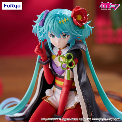 Hatsune Miku - Miku, Flower Fairy Camellia Noodle Stopper PVC Statue 15 cm