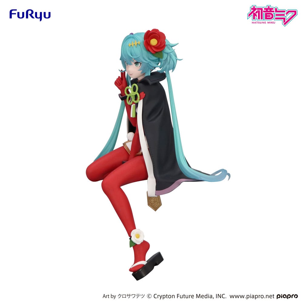 Hatsune Miku - Miku, Flower Fairy Camellia Noodle Stopper PVC Statue 15 cm