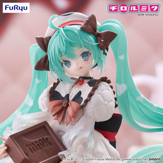 Hatsune Miku x Tirol Choco - Hatsune Miku, Milk Ver. Trio-Try-iT PVC Statue 18 cm