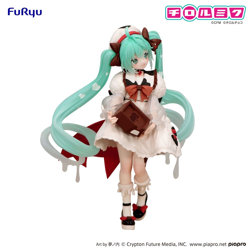 Hatsune Miku x Tirol Choco - Hatsune Miku, Milk Ver. Trio-Try-iT PVC Statue 18 cm