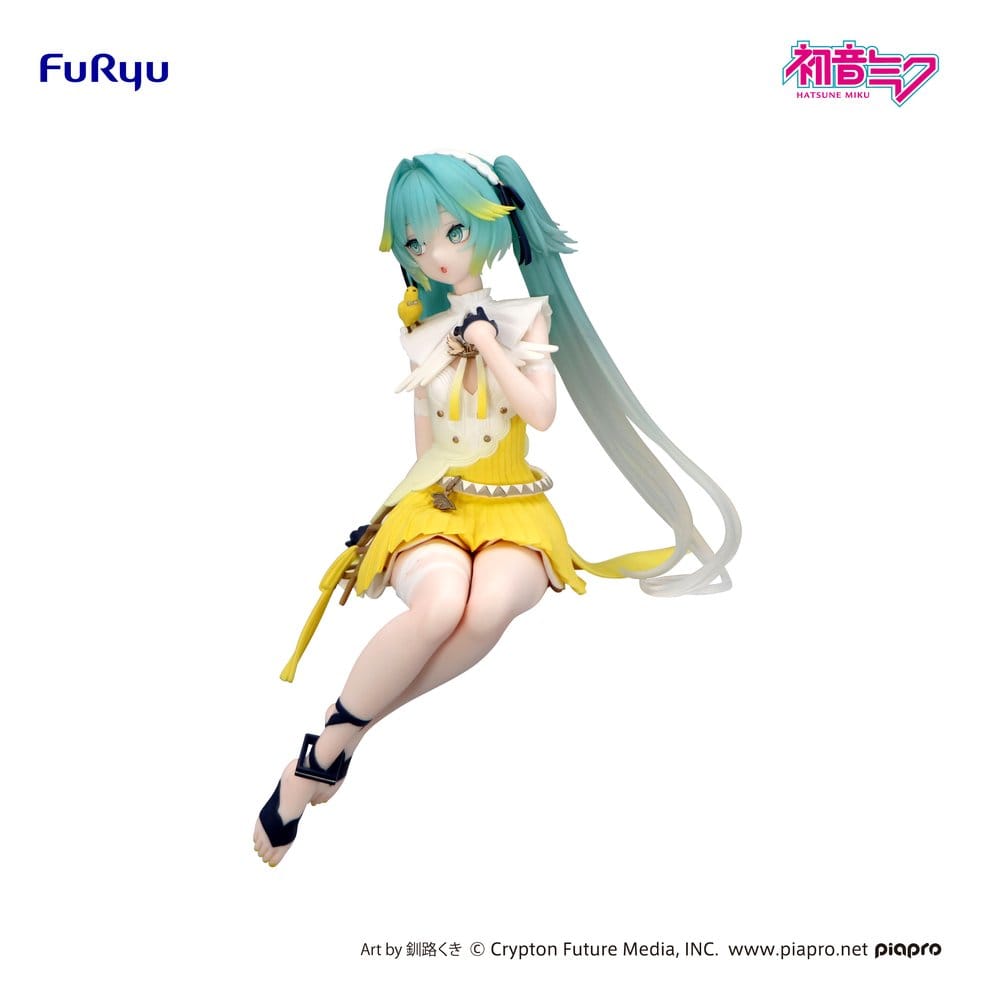 Hatsune Miku - Noodle Stopper PVC Statue Canary Bird heo exclusive 14 cm