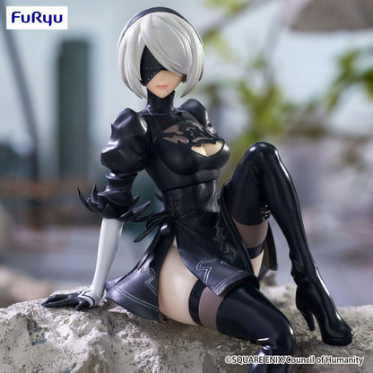 NieR:Automata - 2B, Ver1.1a Noodle Stopper PVC Statue YoRHa No.2 Type B 13 cm