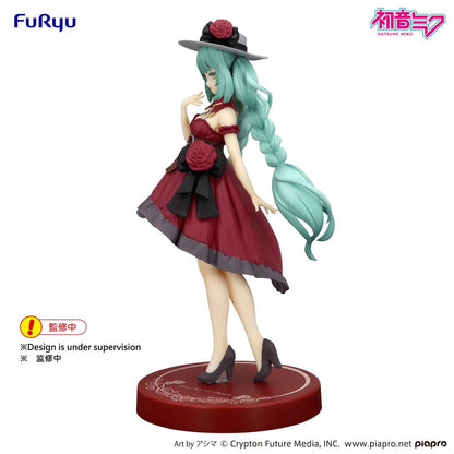 Hatsune Miku - Hatsune Miku, Trio-Try-iT PVC Statue  Outing Dress Red Color Ver. 19 cm
