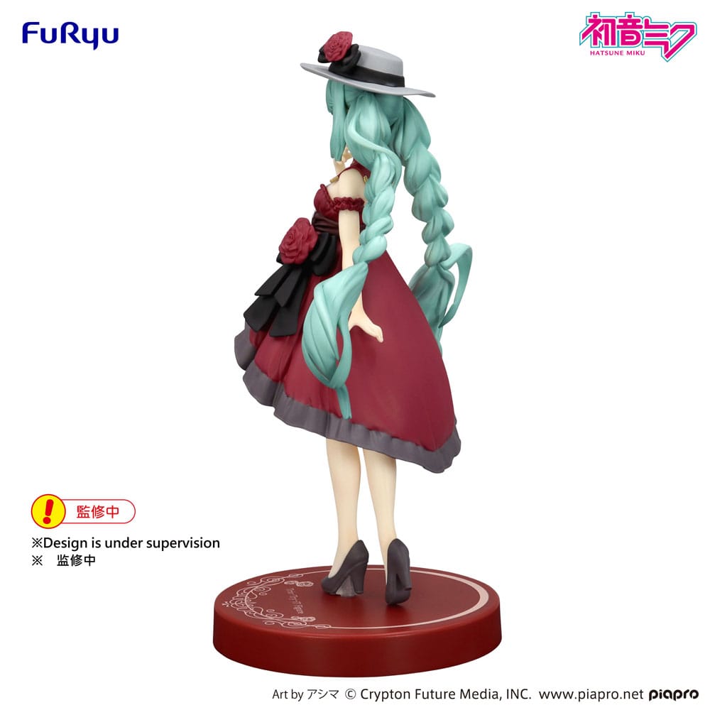 Hatsune Miku - Hatsune Miku, Trio-Try-iT PVC Statue  Outing Dress Red Color Ver. 19 cm