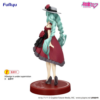 Hatsune Miku - Hatsune Miku, Trio-Try-iT PVC Statue  Outing Dress Red Color Ver. 19 cm