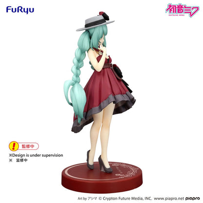 Hatsune Miku - Hatsune Miku, Trio-Try-iT PVC Statue  Outing Dress Red Color Ver. 19 cm