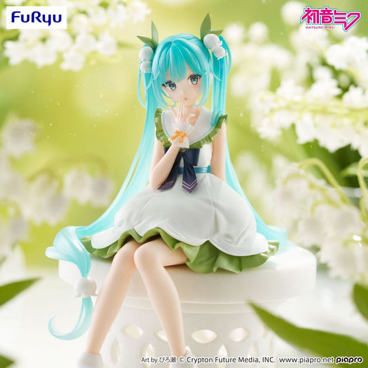 Hatsune Miku - Miku, Noodle Stopper PVC Statue Flower Fairy Lily of the Valley 14 cm