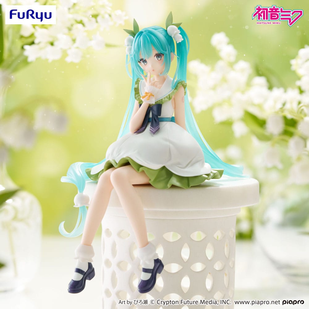 Hatsune Miku - Miku, Noodle Stopper PVC Statue Flower Fairy Lily of the Valley 14 cm