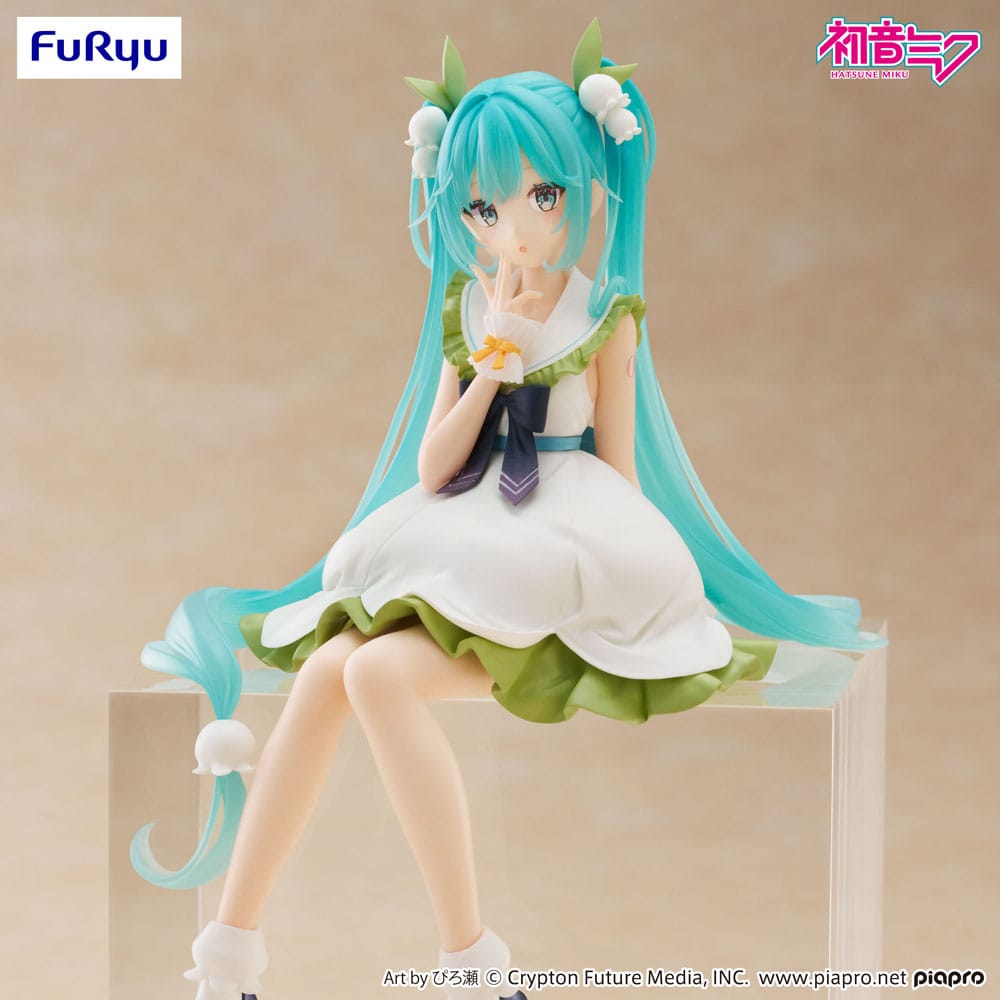 Hatsune Miku - Miku, Noodle Stopper PVC Statue Flower Fairy Lily of the Valley 14 cm