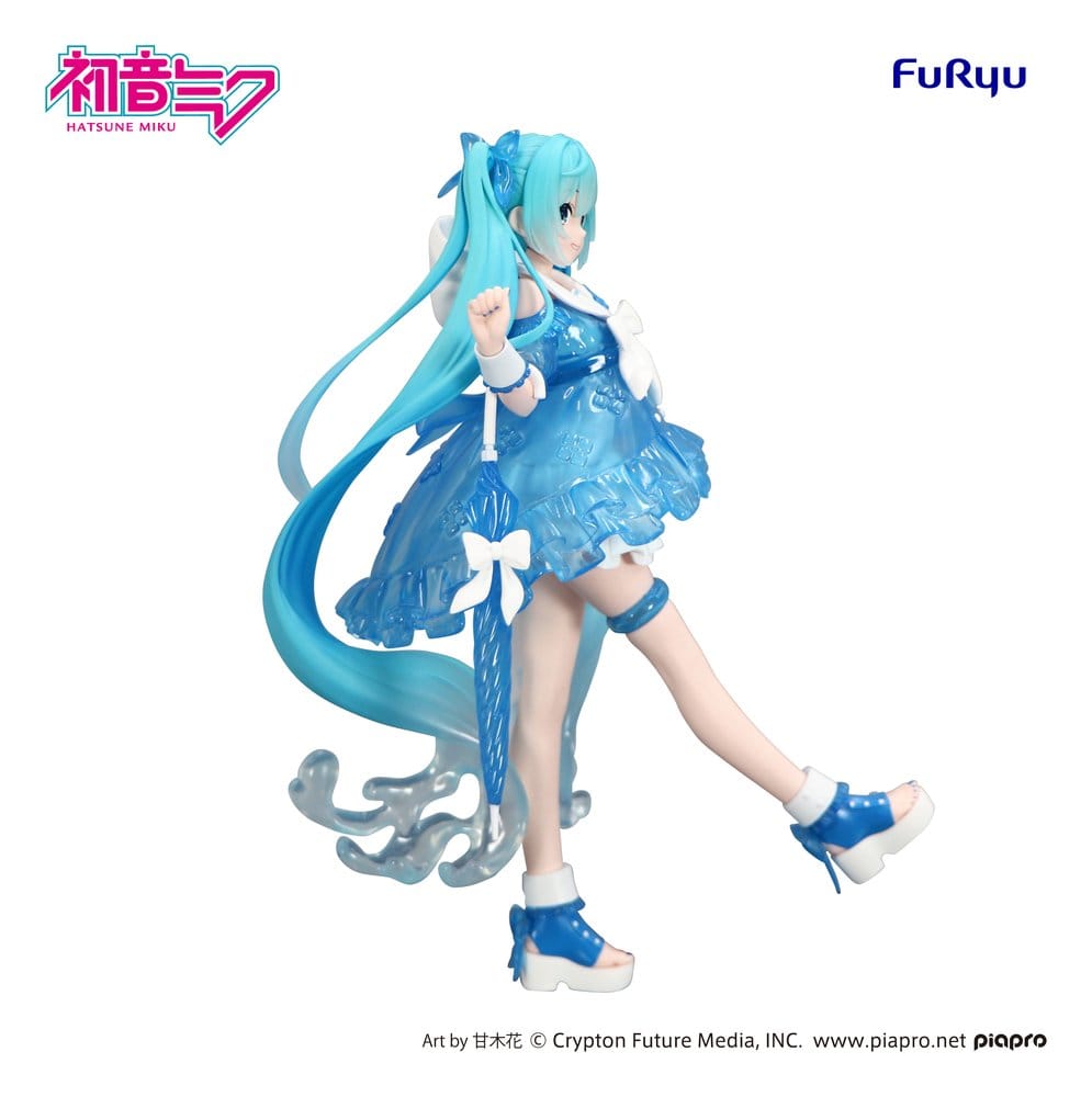 Hatsune Miku - Miku, Rainy Dance Trio-Try-iT PVC Statue 19 cm